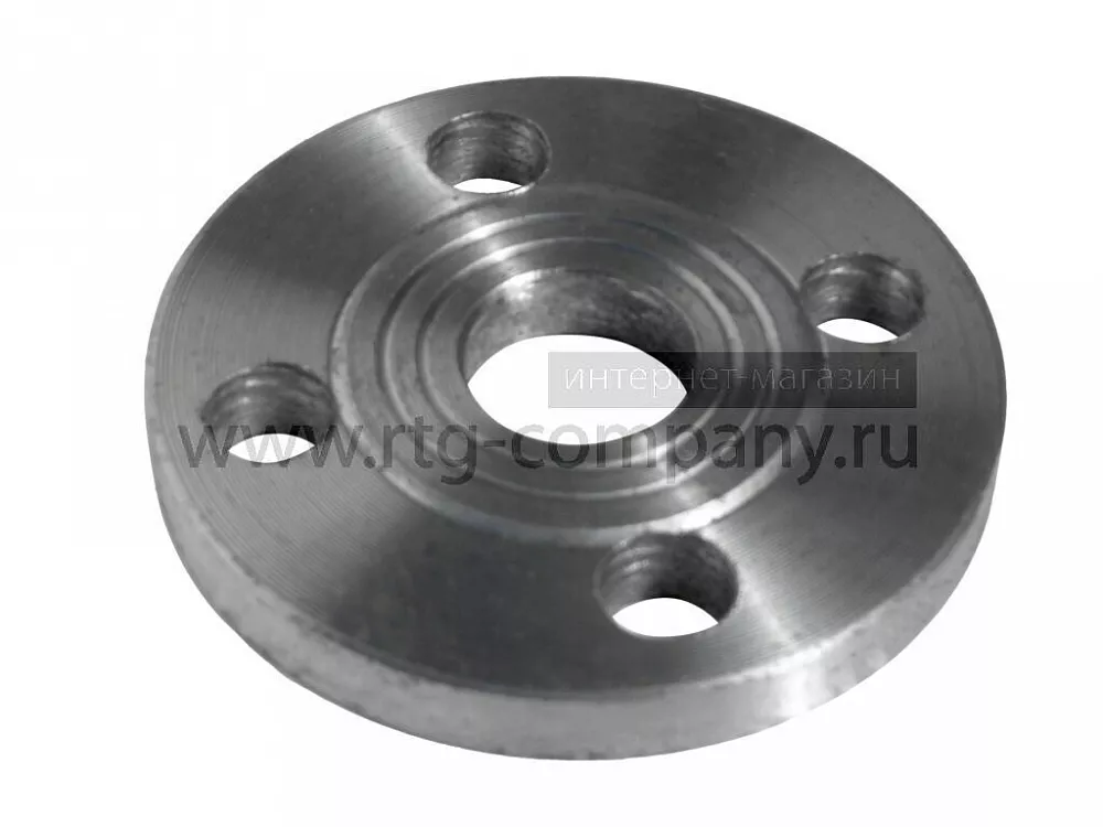 Фланец стальной приварной d 050 Ру-10 (М16, 4 отверстия) (ГОСТ33259-2015)