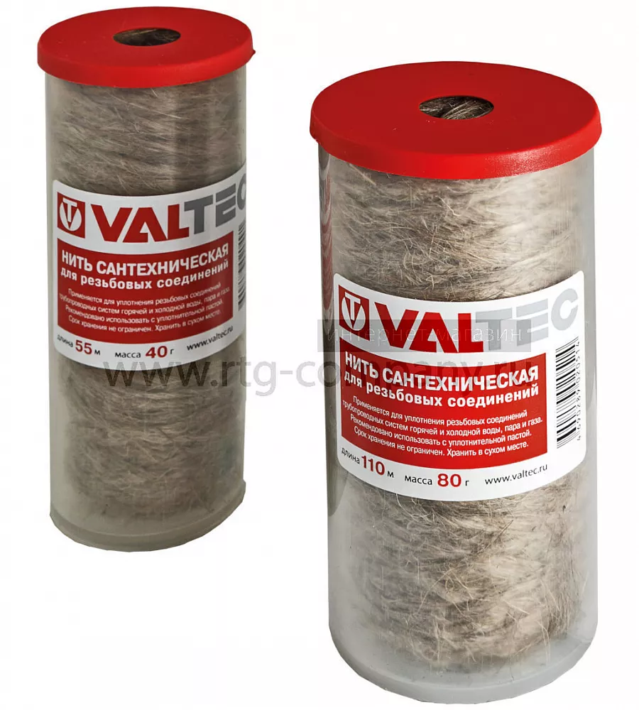 Нить сантехническая льняная "VT.FLAX" 55 м (Китай)