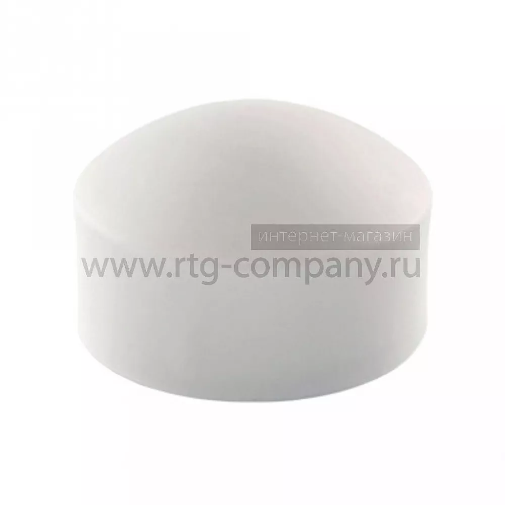 Заглушка полипропиленовая PPRC 25 TEBO, белая (уп. 80 шт)