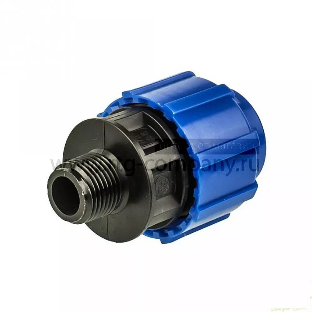 Муфта ПНД компрессионная НР 32*1" наружная резьба (VALFEX)