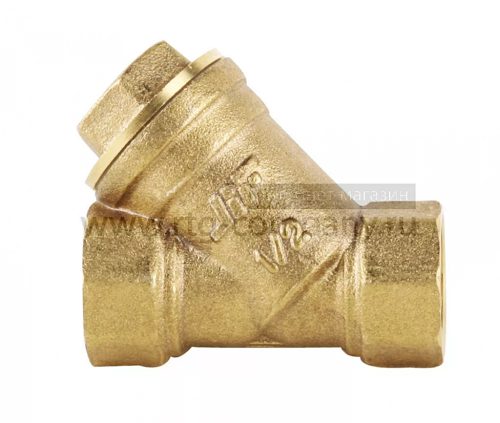 Фильтр косой ВВ внутренняя резьба 1/2" (JIF.314) уп 16 шт