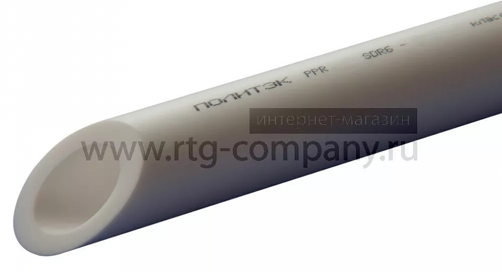 Труба полипропиленовая PPRC PN10 / 40 *3,7, белая