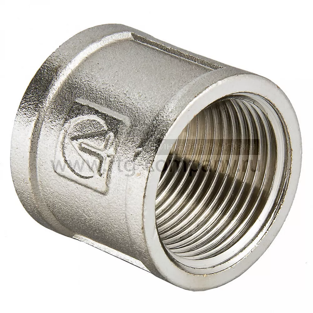 Муфта ВВ внутренняя резьба 1" (Valtec VT 270) уп 10 шт